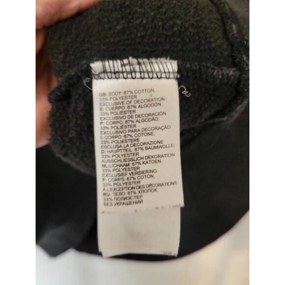 The North Face Black Pullover Hoodie Size Medium Mens - Picture 7 of 12